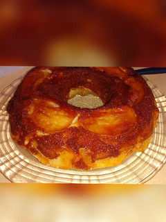 Una foto de Torta de manzana invertida ❤️