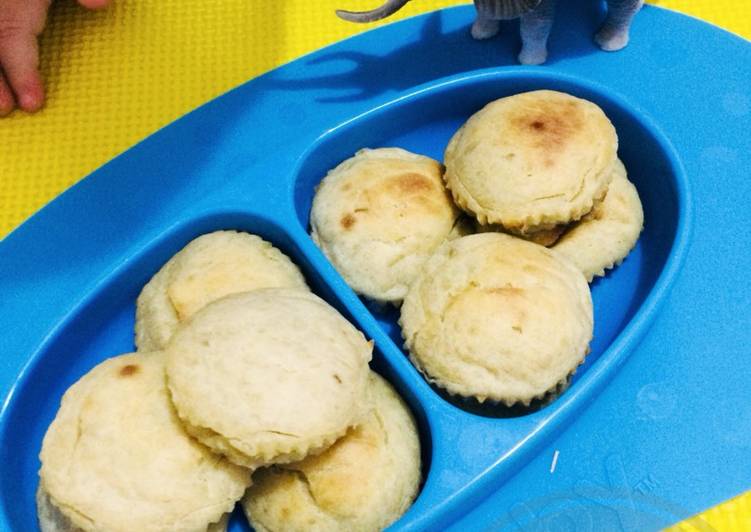 Cara Membuat Mini banana muffin (mpasi simpel, enak) Anti Gagal