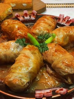 Szerb töltött savanyú káposzta 🥘 recept fotója