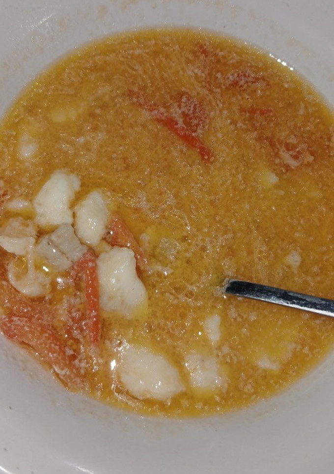 Foto resep Dori kuah santan tomat
