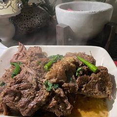 A picture of Namkeen beef roast.