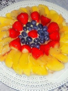 Una foto de Tartaleta de frutas