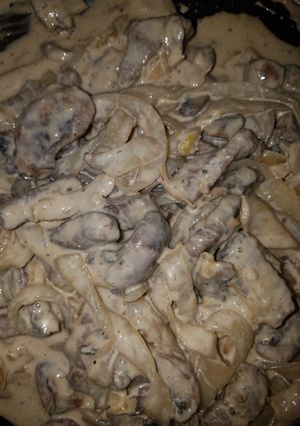 A picture of Keto Beef Stroganoff (low carb).