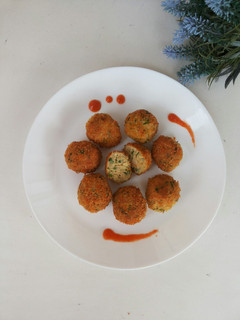 Foto resep Bola Bola Tempe Bayam