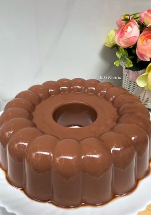 Foto resep Puding Coklat Vla Susu