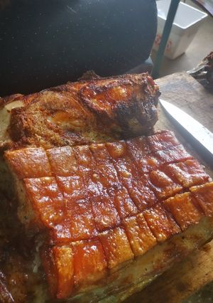 Una foto de Panceta de cerdo al Ataúd