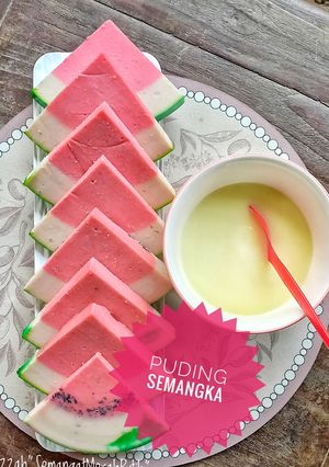 Foto resep Puding Semangka🍉