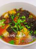 Canh chua rong biển nấu nấm hương Đậu hũ chay