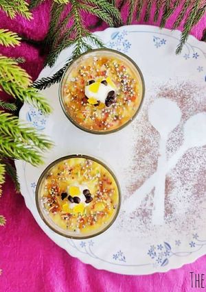 A picture of Custard Trifle.