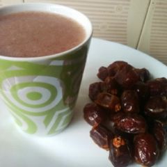 Uji mix porridge and dates#Ramadhancontest A picture of Uji mix porridge and dates#Ramadhancontest.