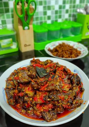 Foto resep Paru Balado Bumbu Simple Tapi Enaak