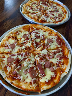 Foto resep Pizza Thin Crust (meatlover)