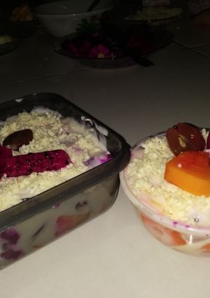Foto resep Salad Buah Sederhana