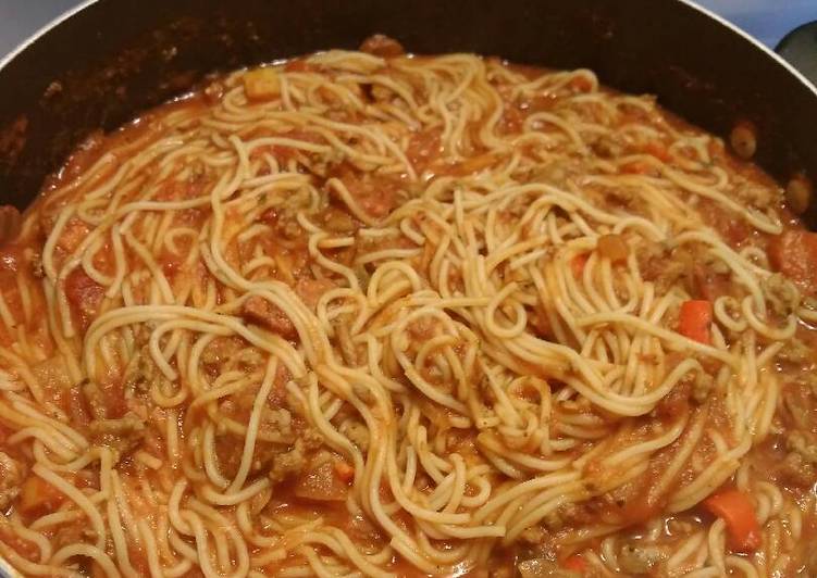 Simple Way to Make Quick Spaghetti.. with flare