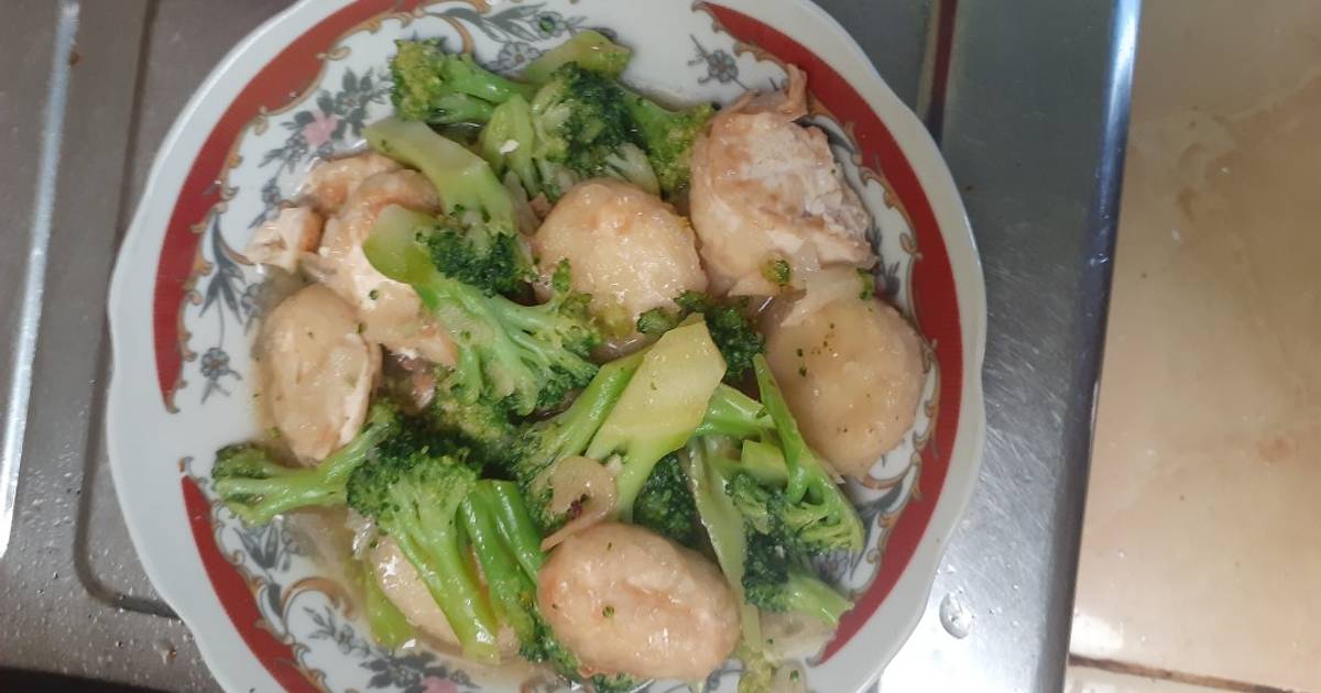 Resep Brokoli Dan Tofu Saus Tiram Oleh Tifanny Intan Cookpad