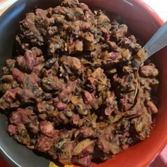 A picture of Fried beans.