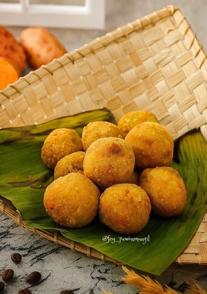 Foto resep Bola Bola Ubi Isi Coklat