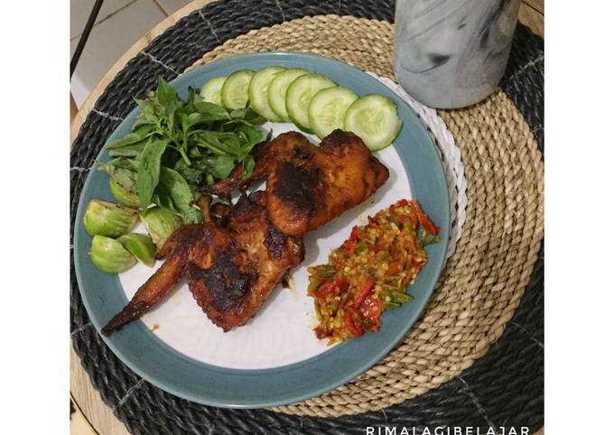 Ayam bakar kalasan #RecookBundaEi