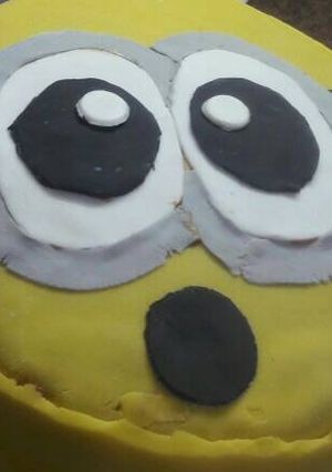 Una foto de Torta de Minions