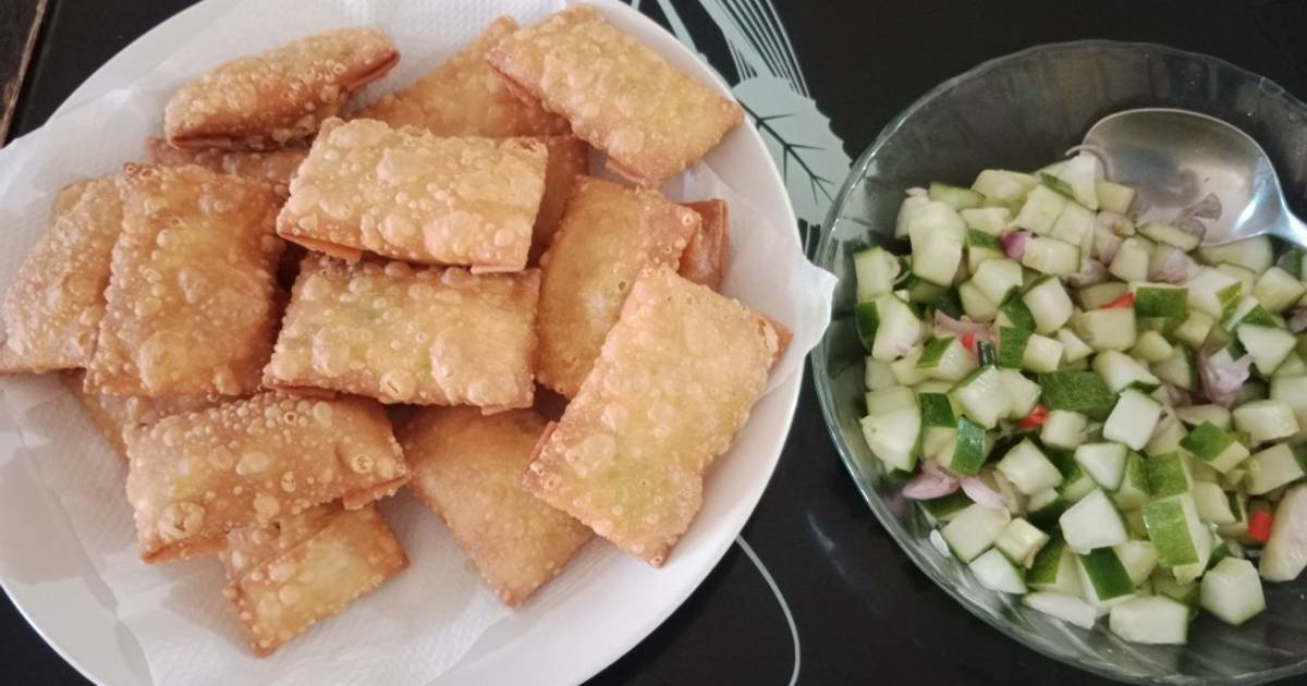 Resep Martabak Kulit Pangsit Rasa Kari Oleh Elsya Thesman Cookpad