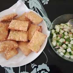 Martabak Kulit Pangsit rasa kari রেসিপির প্রধান ছবি