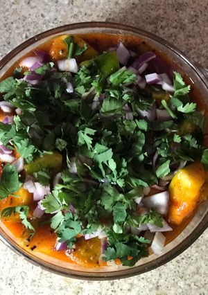 A picture of Mango curry.