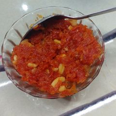 A picture of Gajar ka halwa.