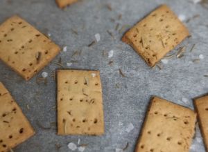 Foto principal de Regañás o crackers saludables y sin gluten
