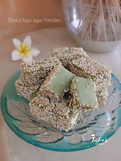 Foto resep 164. Dodol Agar agar Pandan