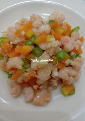 Foto resep Cah Wortel,Buncis, Udang🍤🥕(MPASi 1y+)