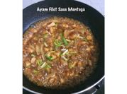 Gambar ayam fillet saus mentega