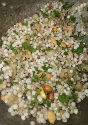 साबूदाना खिचड़ी(sabudana khichdi recipe in hindi) रेसिपी मुख्य फोटो