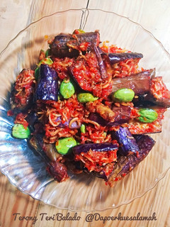 Foto resep Terong Balado Teri Pete