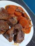 Jarret de bœuf aux carottes