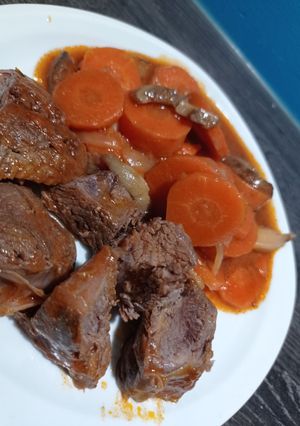 Une photo de Jarret de bœuf aux carottes