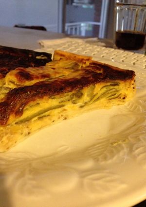Una foto de Tarta de zapallitos