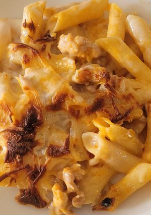 A picture of Quick Macaroni with Bechamel.