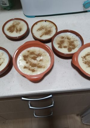 Una foto de Arroz con leche y nata en Mambo
