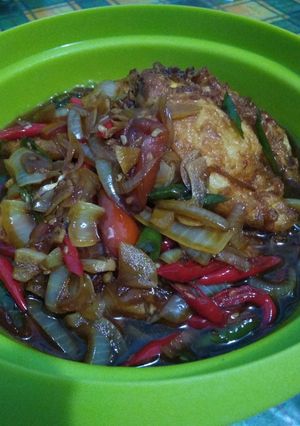 Foto resep Telor Ceplok Kuah Kecap
