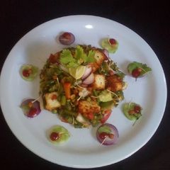 A picture of Paneer veg mix sprouts.