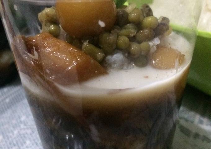 Langkah Mudah untuk Menyiapkan Bubur kolak kampiun ala fe’ #homemadeDBest, Menggugah Selera