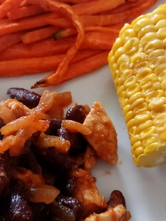 Simple Way Prepare Recipe Cajun chicken and sweet potato chips that is Really Delicious, Can Spoil the Tongue}