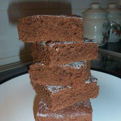 A picture of Chocolate concrete.