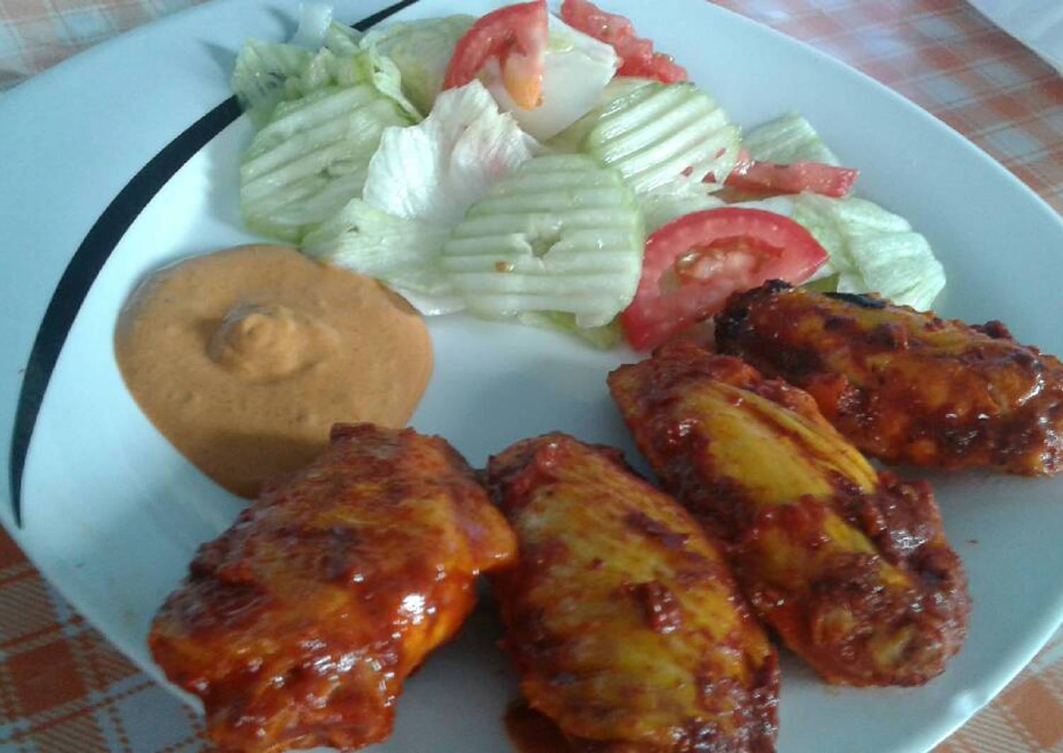 Alitas enchiladas estilo enojona 🍴 Receta de Zoyla Enojona 😎🍴 Cookpad