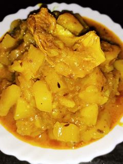 লাউ দিয়ে মুড়িঘন্ট (lau diye moori ghonto recipe in Bengali) রেসিপির প্রধান ছবি