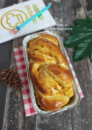 Foto resep Roti Keju Bolognese Tanpa Ulen (Minyak)