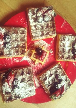 Une photo de Gaufres express au nutella