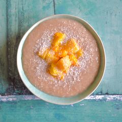 Coconut & Mango Porridge A picture of Coconut & Mango Porridge.