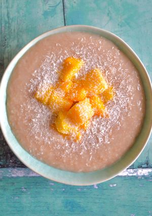 A picture of Coconut & Mango Porridge.