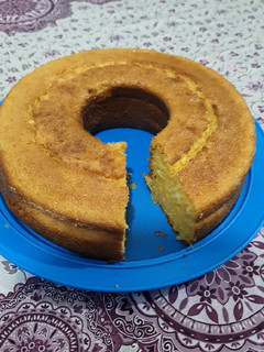Foto de Bolo de milho cremoso simples